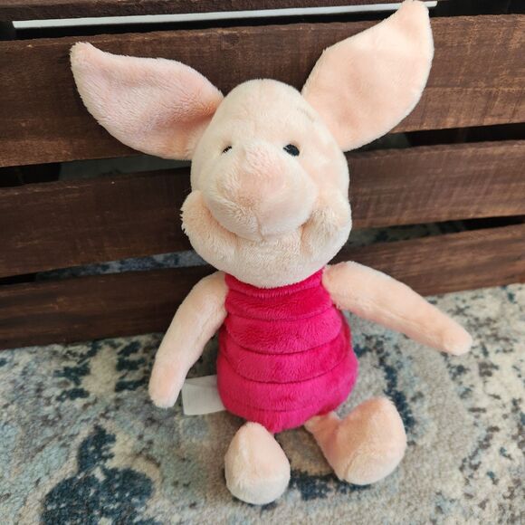 Disney Other - Disney Store 12" Piglet Winnie the Pooh Stuffed Animal Plush